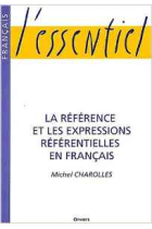 La référence et les expressions référentielles en français