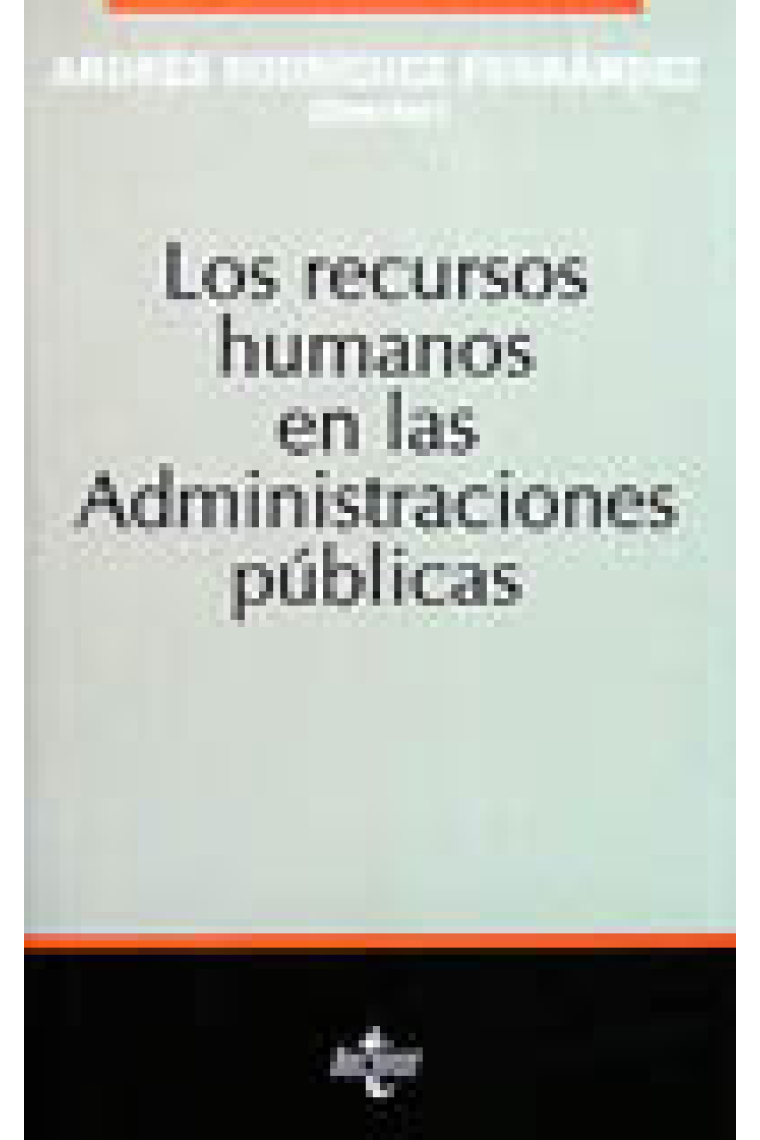 Los recursos humanos en las administraciones públicas