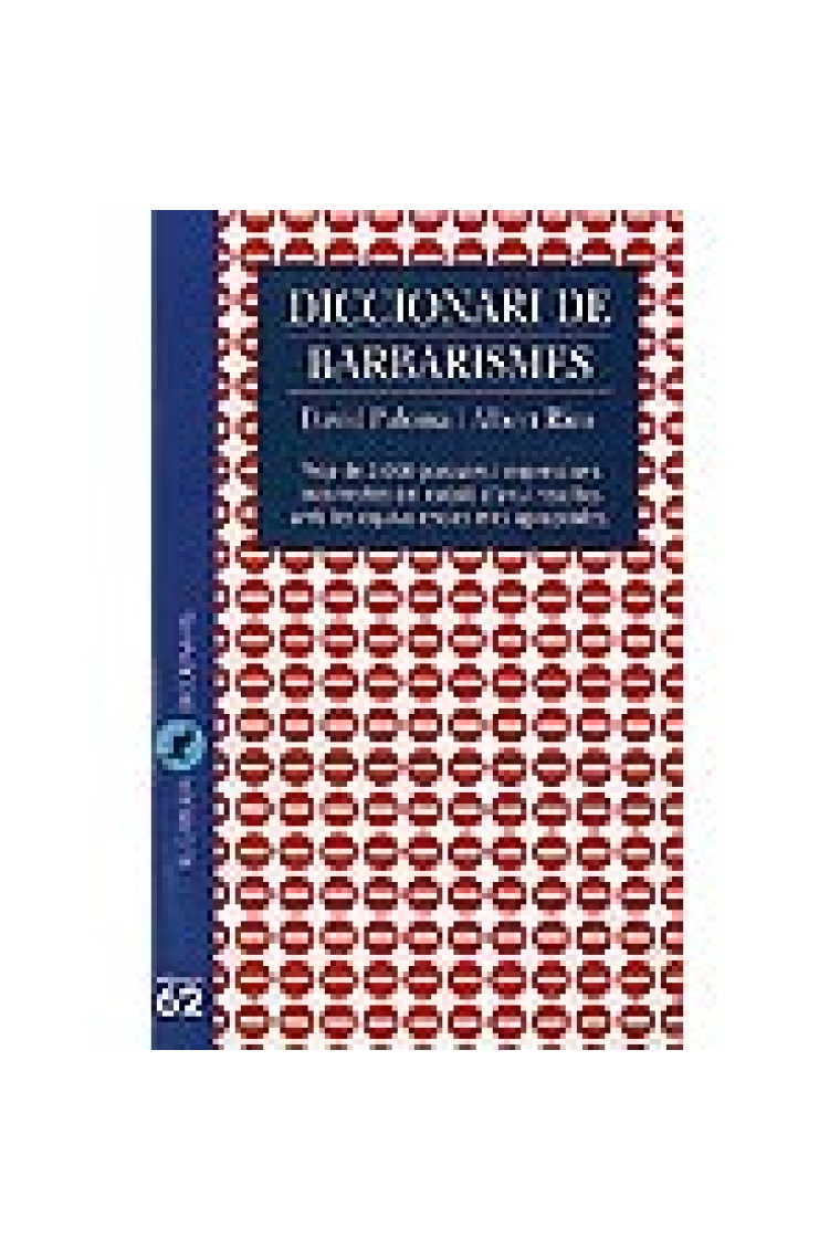 Diccionari de barbarismes