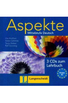 Aspekte 2 (B2). 3 Audio CDs zum Lehrbuch