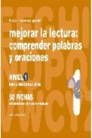 Mejorar la lectura 1. Comprender palabras y oraciones )para niños 6-7 años)