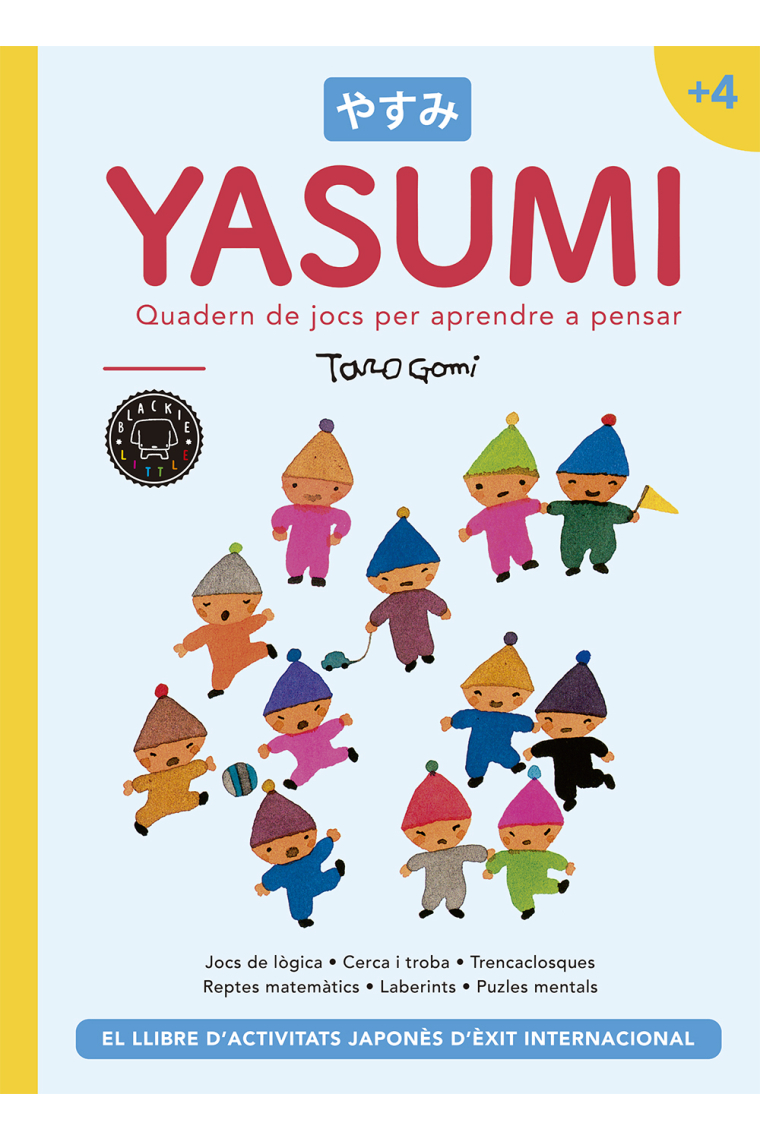 Yasumi +4. Quadern de jocs per aprendre a pensar