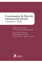 Cuestionarios de Derecho Internacional Privado. Adaptados a Grado