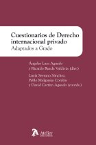 Cuestionarios de Derecho Internacional Privado. Adaptados a Grado