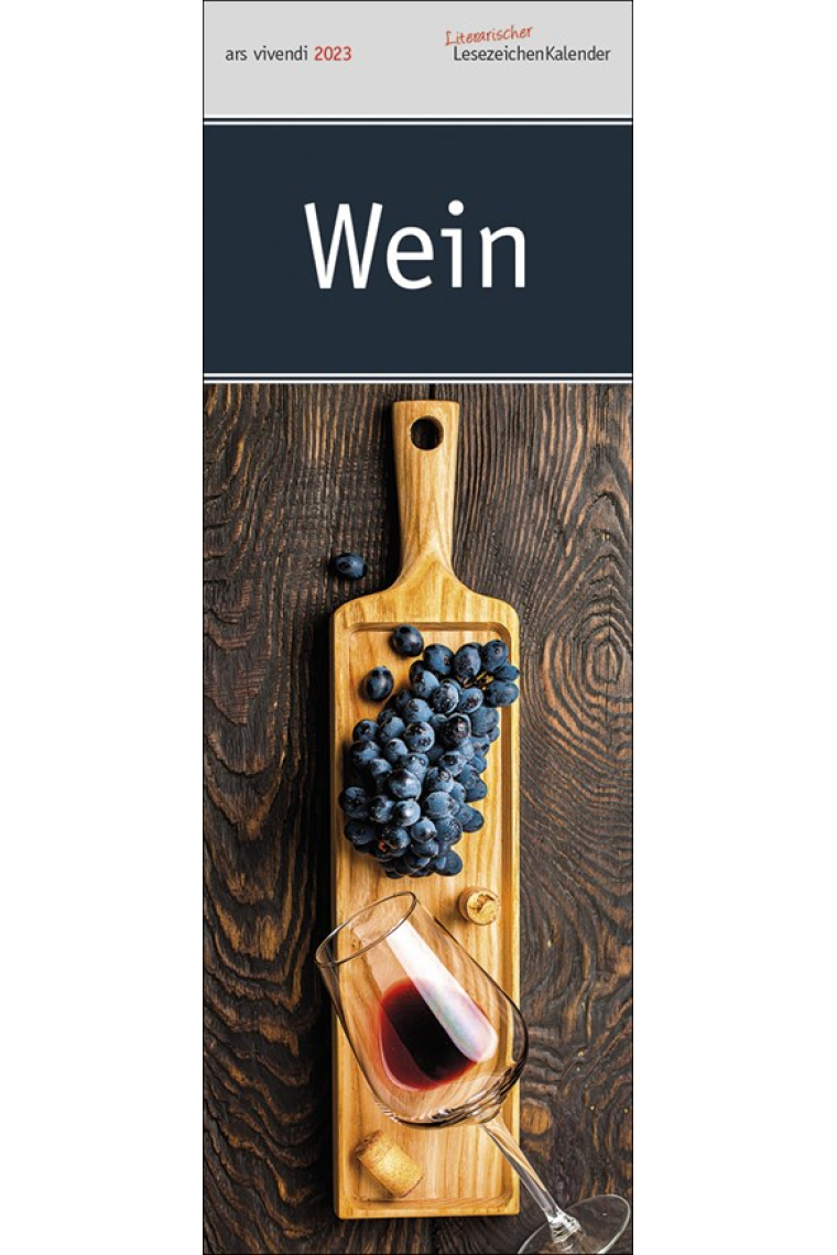 Wein 2023 Lesezeichenkalender