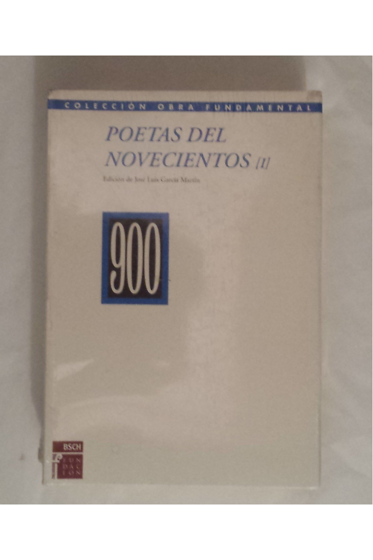 Poetas del novecientos (2 vols.)