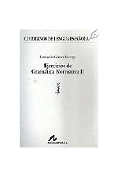 Ejercicios de gramática normativa II