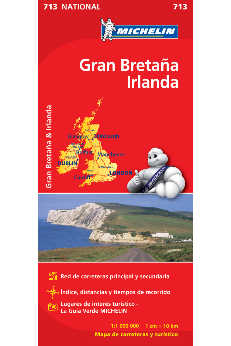 Gran Bretaña-Irlanda (nacional-rojo) 713 1/1.000.000