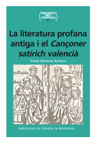 La literatura profana antiga i el Cançoner satírich valencià