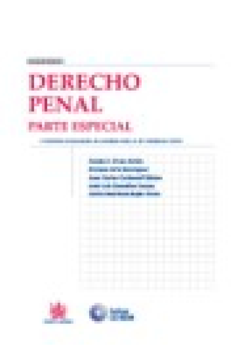 Derecho Penal Parte Especial Incluye Cd-Rom( 3ª Edición)