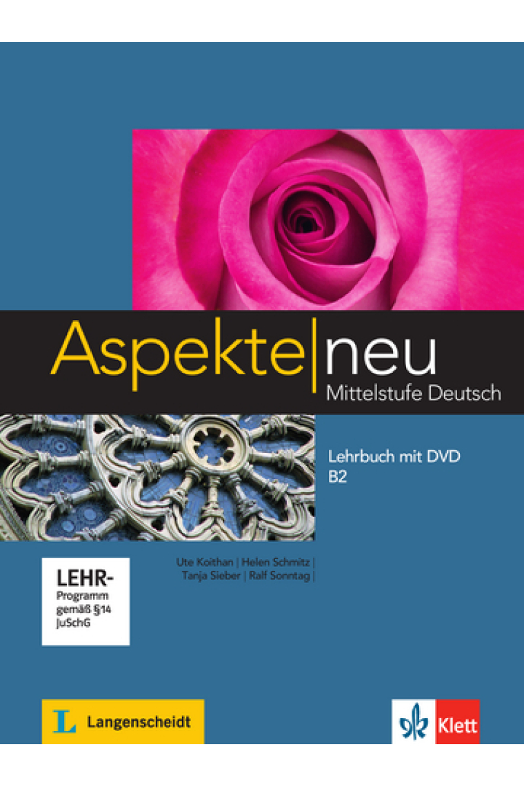 Aspekte neu B2. Lehrbuch mit DVD