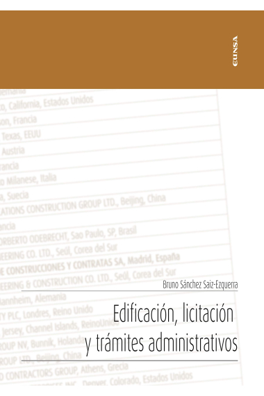 Edificación, licitación y trámites administrativos. Gestión de proyectos 2