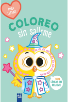 Coloreo sin salirme (para llevar) Búho