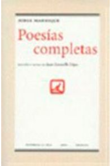 POESIAS COMPLETAS JORGE MANRIQUE