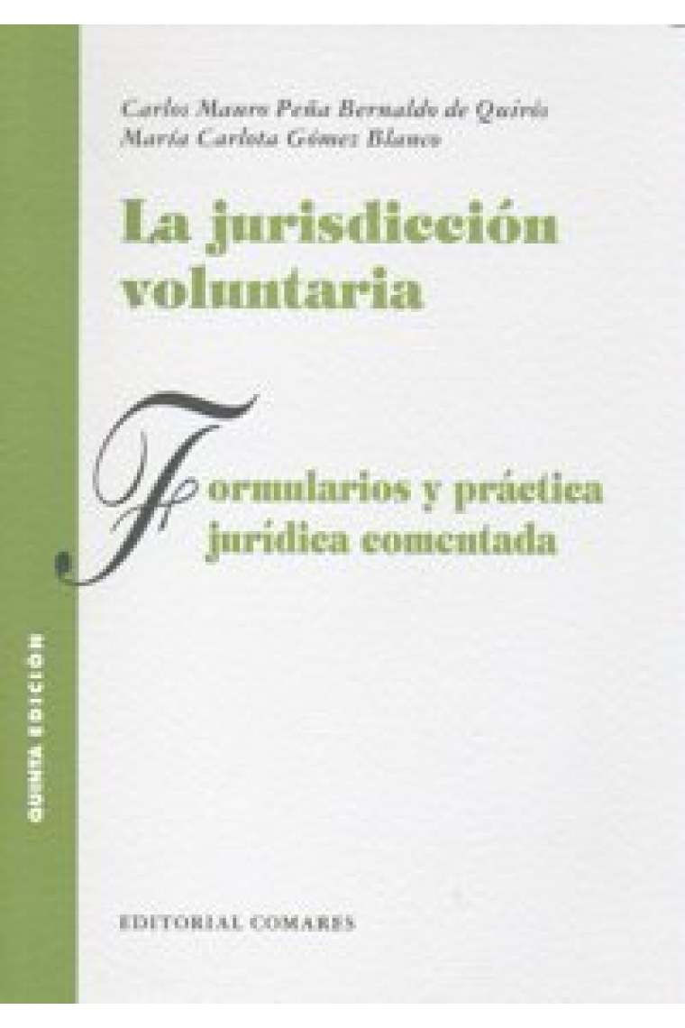 JURISDICCION VOLUNTARIA,LA