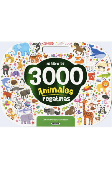 Mi libro de 3.000 pegatinas de animales