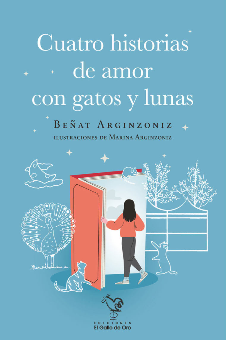 Cuatro historias de amor con gatos y lunas