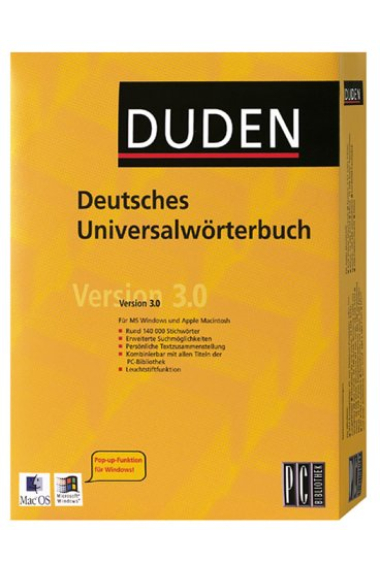 DUDEN : Deutsches Universalwörterbuch CD-ROM