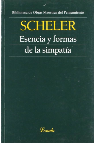 Esencia y formas de la simpatía