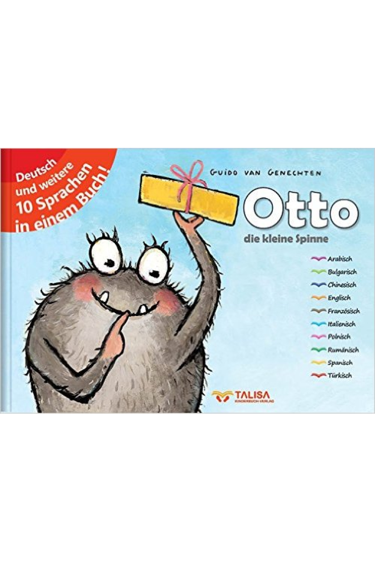 Otto - die kleine Spinne: Arabisch, Bulgarisch, Chinesisch, Deutsch, Englisch, Französisch, Italienisch, Polnisch, Rumänisch, Spanisch, Türkisch