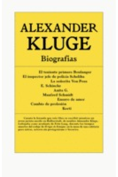 Biografías