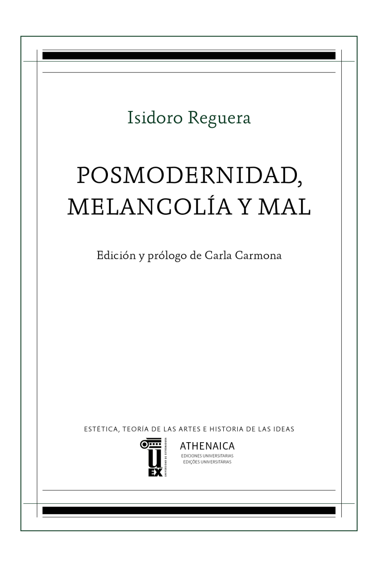 Posmodernidad, melancolía y mal