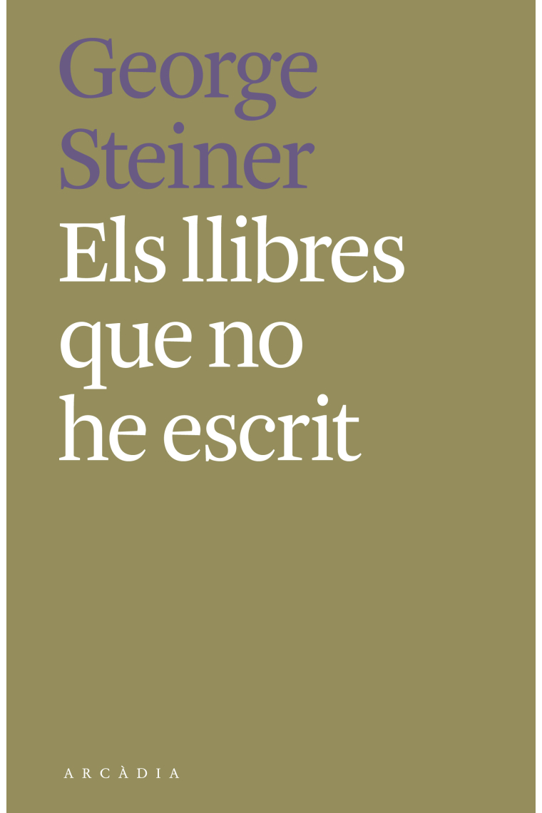 Els llibres que no he escrit