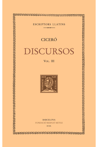 Discursos, vol. III: Segona acció contra Verres: La pretura de Sicília