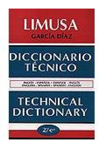 Diccionario técnico : inglés-español/español-inglés