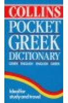 Collins pocket greek dictionary. Greek-english/english-greek