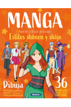 MANGA APRENDO A DIBUJAR PERSONAJES ESTILOS SHONEN Y SHOJO