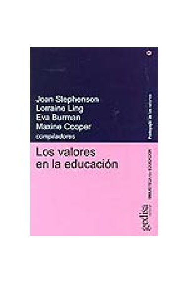 Los valores en la educación