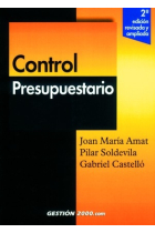 Control presupuestario