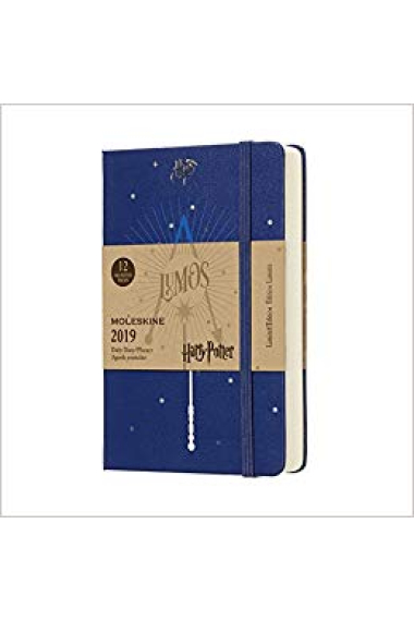 Moleskine* Agenda Diaria 12 meses Pocket HARRY POTTER (cartoné)