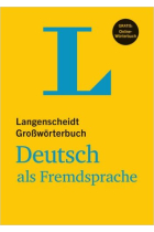 Langenscheidt Großwörterbuch Deutsch als Fremdsprache - Buch mit Online-Anbindung: Deutsch-Deutsch (Einsprachige Wörterbücher)