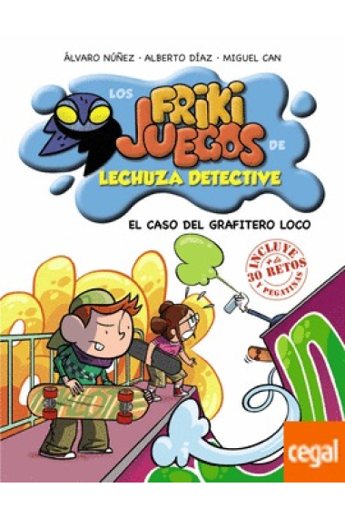 El caso del grafitero loco. Los frikijuegos de Lechuza Detective