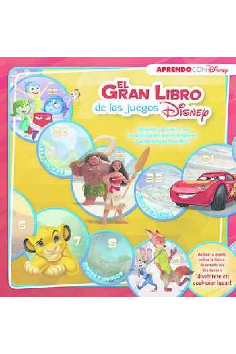 El gran libro de los juegos educativos Disney