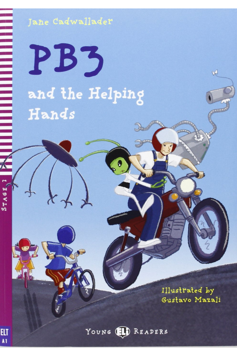 Young ELI Readers - PB3 and the helping hands + Multi-ROM - Stage 2 - A1 Starters/Movers