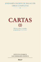 Cartas (I). Edición crítica y anotada, preparada por Luis Cano