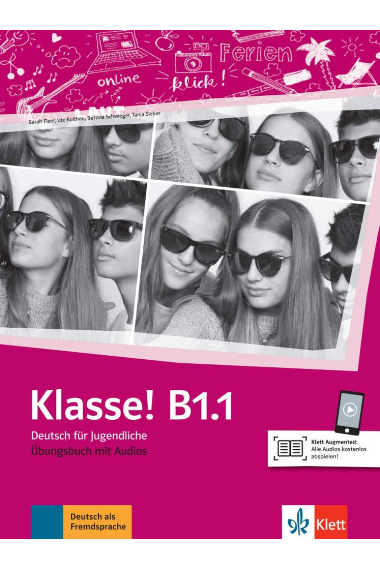 Klasse! B1.1 - Übungsbuch mit Audios