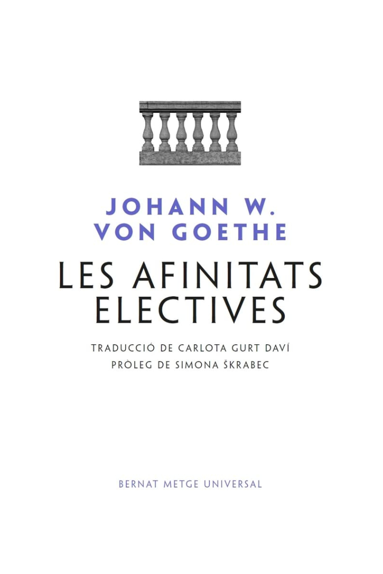 Les afinitats electives