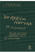 De rerum natura / De la realidad (Edición bilingüe a cargo de Agustín García Calvo)