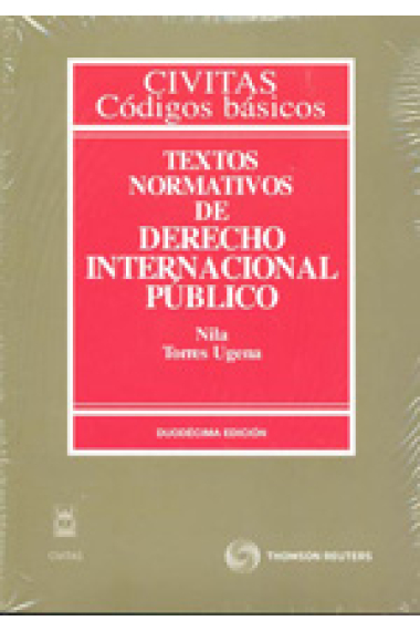 Textos normativos de derecho internacional público. 12 ed.