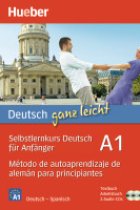 Deutsch ganz leicht A1  Método de autoaprendizaje de alemán para principiantes Textbuch+Arbeitsbuch+2cds