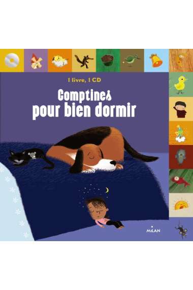 Comptines pour bien dormir avec 1 CD audio