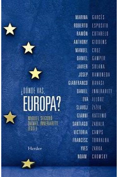 ¿Dónde vas, Europa?