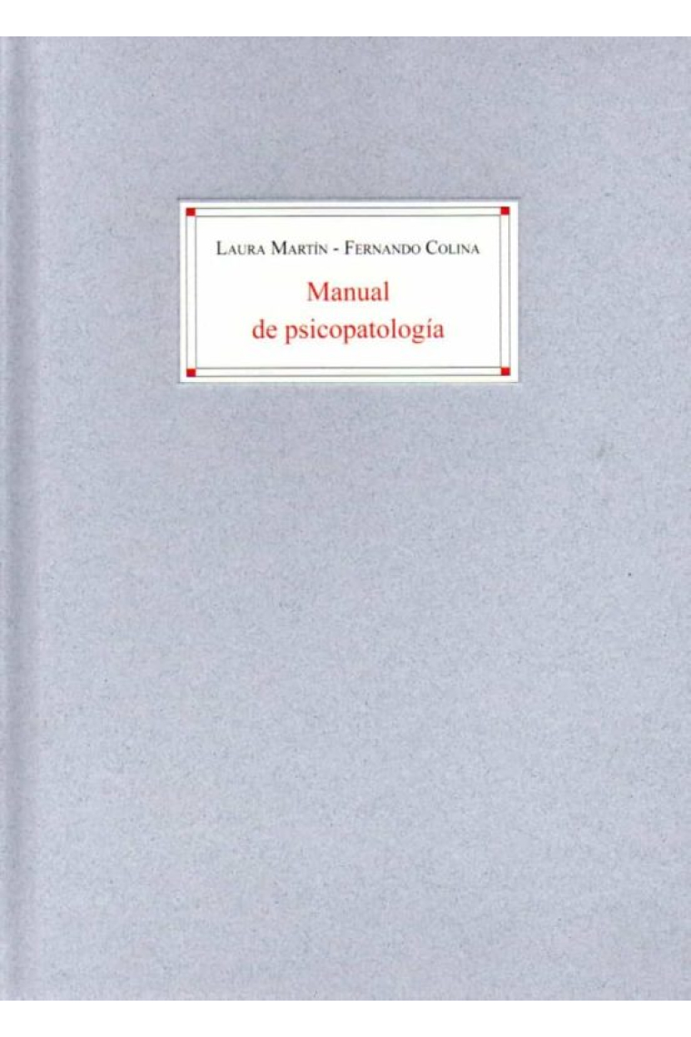 Manual de psicopatología