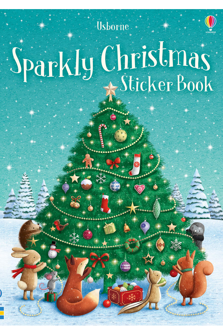 Little Sparkly Christmas Sticker Book (Sparkly Sticker Books)