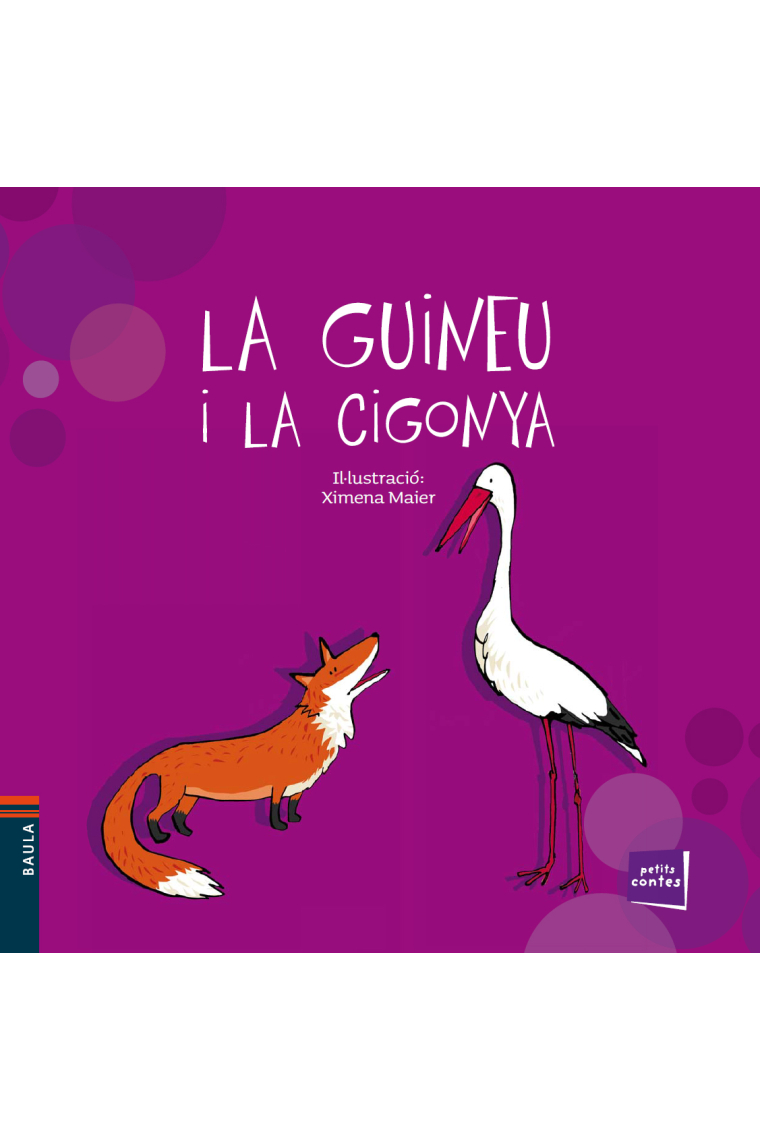 La guineu i la cigonya (lletra de pal)