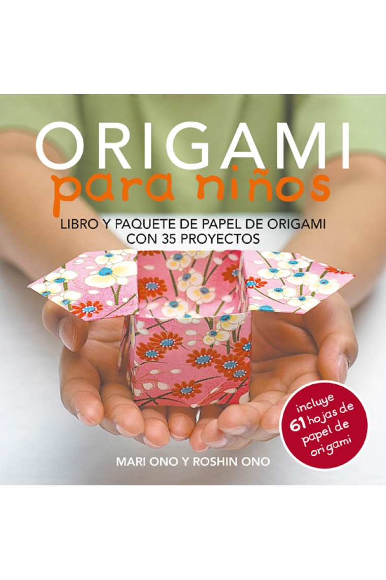 Origami para niños. Libro y paquete de origami con 35 de proyectos